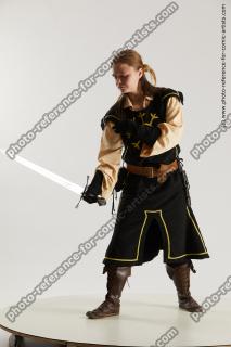 Vinga Medieval Pose With Sword
